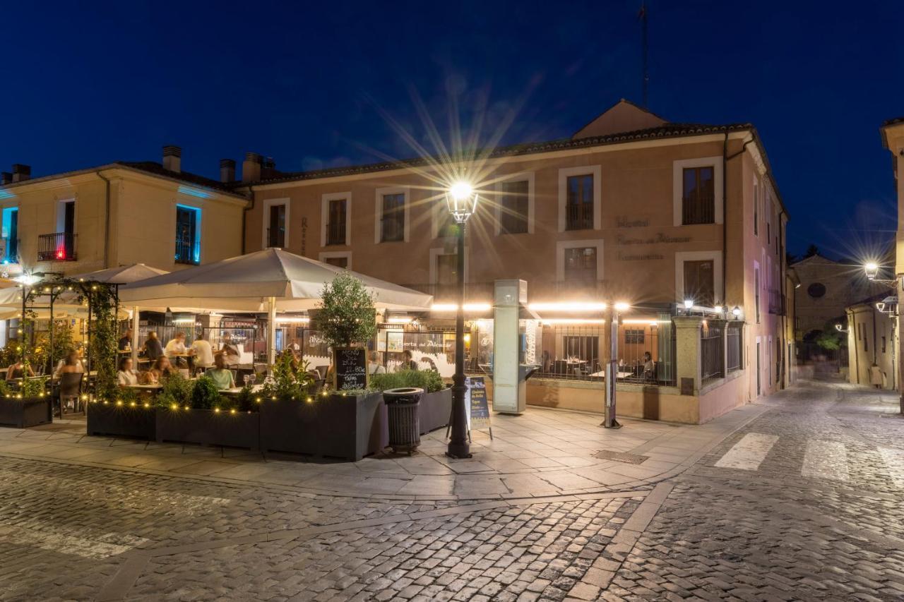 Hostal Restaurante Puerta Del Alcazar Ávila Zewnętrze zdjęcie