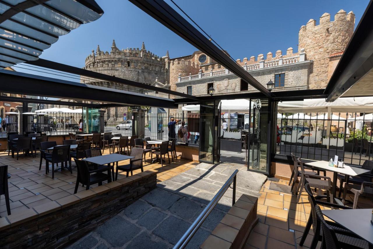 Hostal Restaurante Puerta Del Alcazar Ávila Zewnętrze zdjęcie