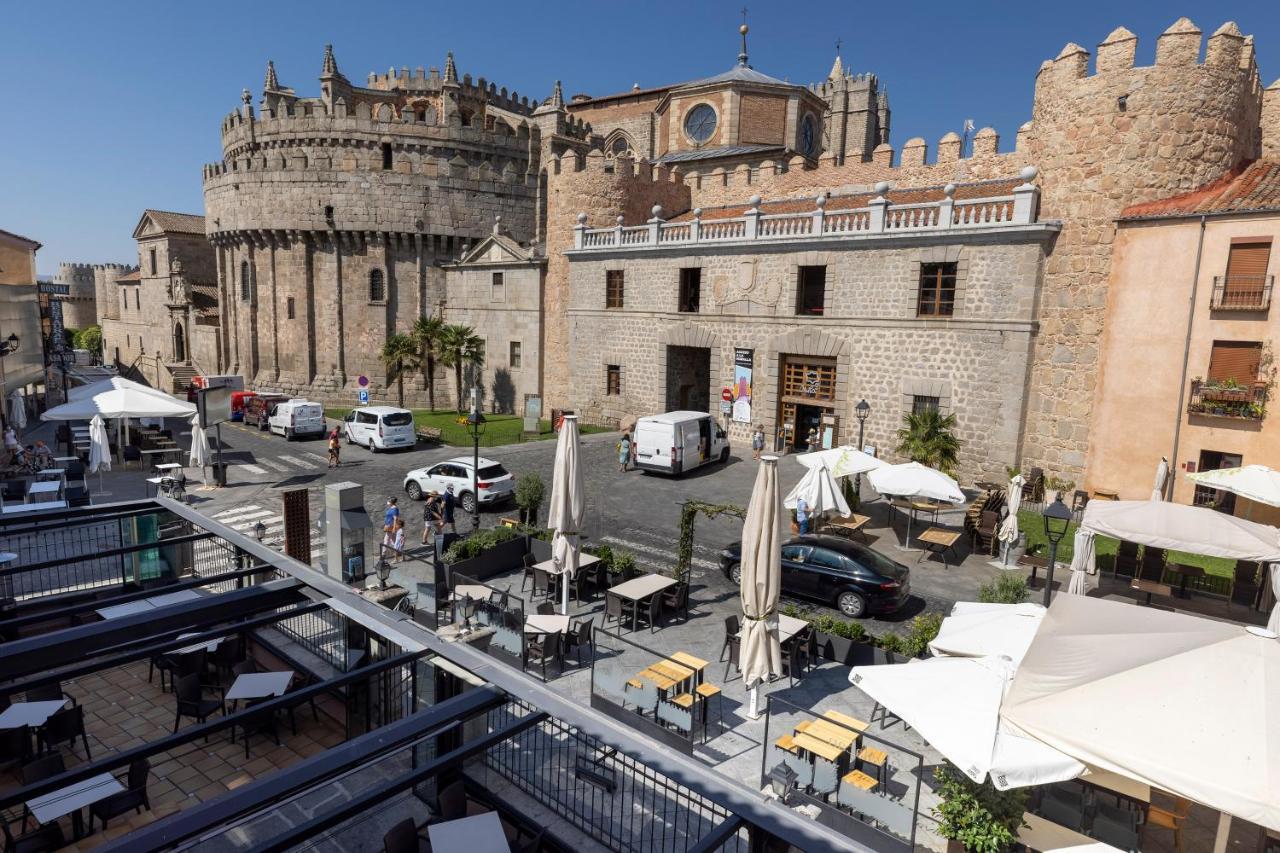Hostal Restaurante Puerta Del Alcazar Ávila Zewnętrze zdjęcie