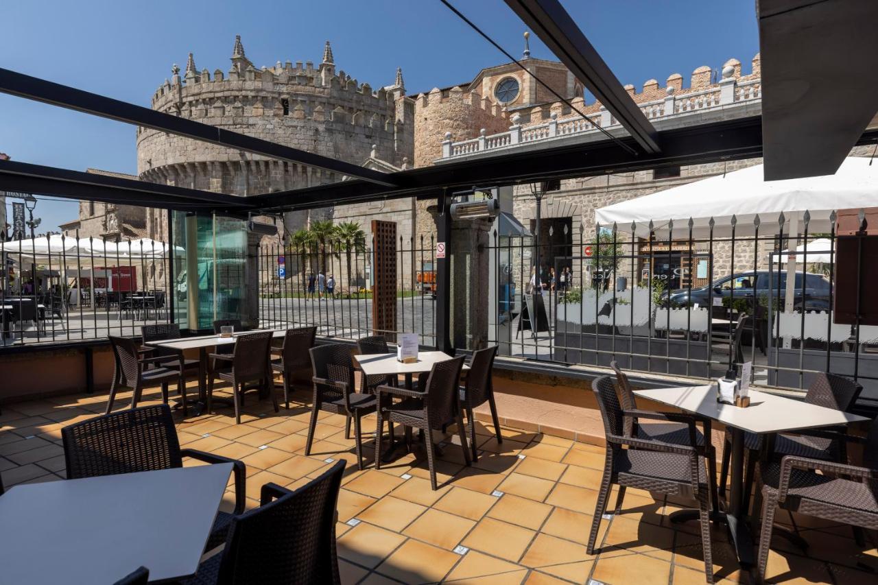 Hostal Restaurante Puerta Del Alcazar Ávila Zewnętrze zdjęcie