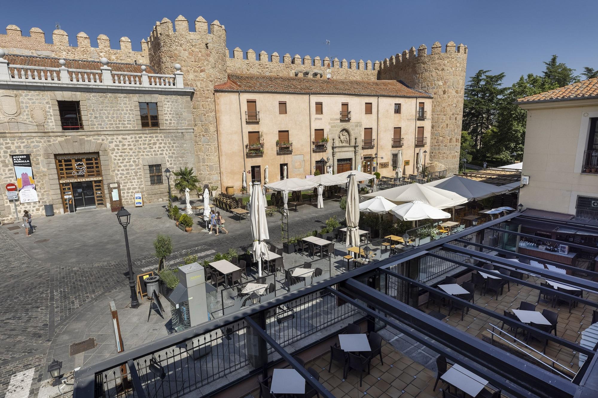 Hostal Restaurante Puerta Del Alcazar Ávila Zewnętrze zdjęcie